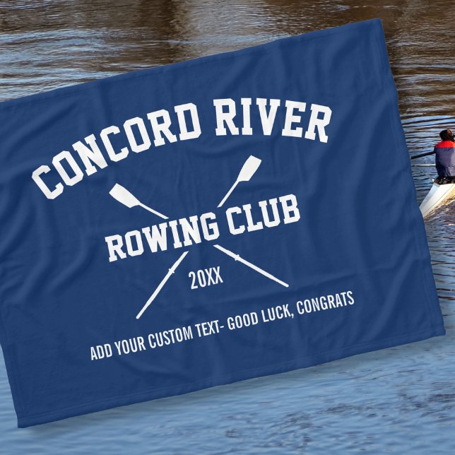 Cobertor De Velo Nome da Equipe de Oars de Logotipo de Tripulação P (Criador carregado)