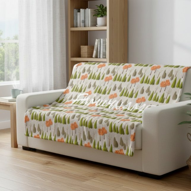 Cobertor De Velo Nome da Família Personalizada Padrão de Árvore de  (Criador carregado)