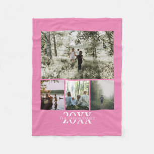 Cobertor De Velo Nome do Instagram de Colagem de Fotos e Ano Person