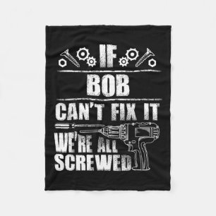 Cobertor De Velo Nome do presente Conserte o Engraçado Aniversário 