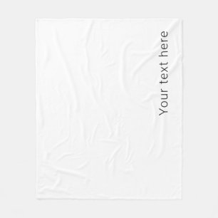 Cobertor De Velo Nome editável minimalista simples ou outro texto