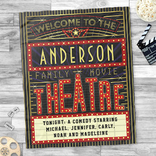 Cobertor De Velo Nome feito sob encomenda do cinema da casa do