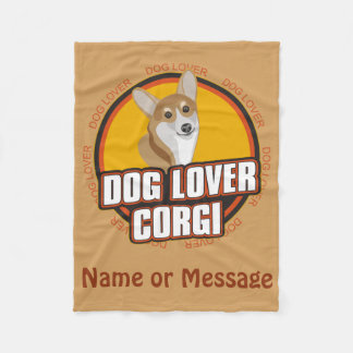 Cobertor De Velo Nome / Mensagem Personalizada do Folheto do Cão Lo