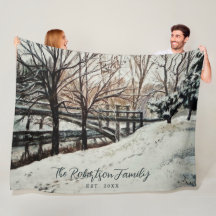 Nome Personalizado Ano de Fundação Aquarela Invern