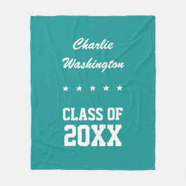 Cobertor De Velo Nome personalizado da graduação, ano e velociade d