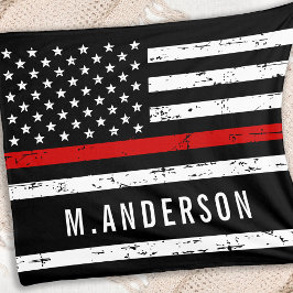 Cobertor De Velo Nome Personalizado do Bombeiro de Sinalizador de L