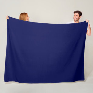 Cobertor De Velo Nome personalizado minimalista azul