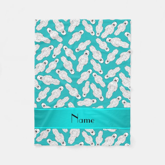 Cobertor De Velo Nome personalizado taruga-taruga (Frente)