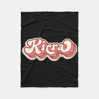 Cobertor De Velo Nome Próprio Personalizado Nome do Kiera Sobrenome