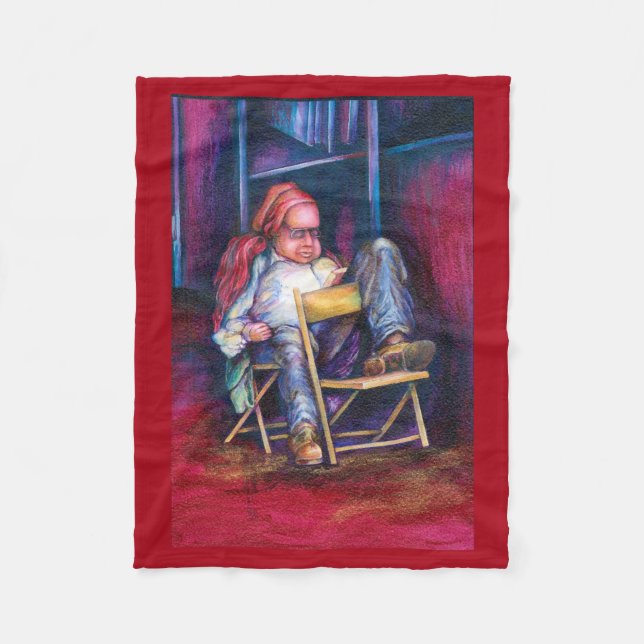 Cobertor De Velo Norman prefere desenhar no Sono (Frente)