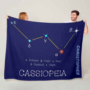 Cobertor De Velo Norte Hemisfério Constelação Cassioipeia