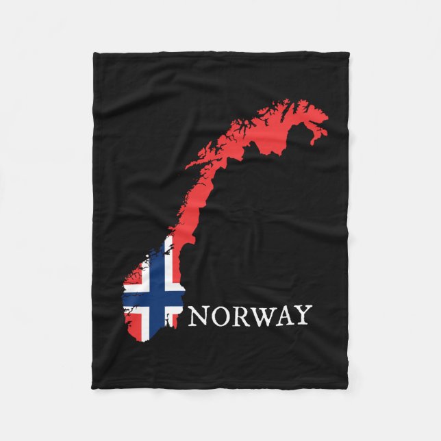 Cobertor De Velo Noruega - Bandeira da Noruega (Frente)