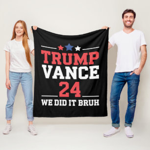 Cobertor De Velo Nós Conseguimos, Cara, Nós Vencemos Trump Vance 47