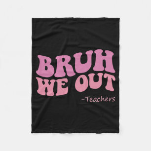 Cobertor De Velo Nós Descobrimos Professores Groovy Happy No Dia Pa