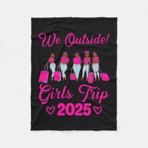 Cobertor De Velo Nós Fora Viagem de Meninas 2025 Mulheres Afro Meni