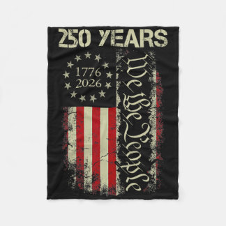 Cobertor De Velo Nós O Povo 250 Anos América 1776-2026 250º 4º