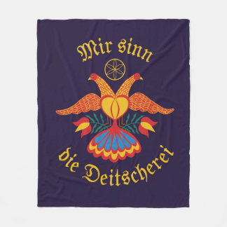 Cobertor De Velo Nós somos a Germanidade - Bandeira da Alemanha