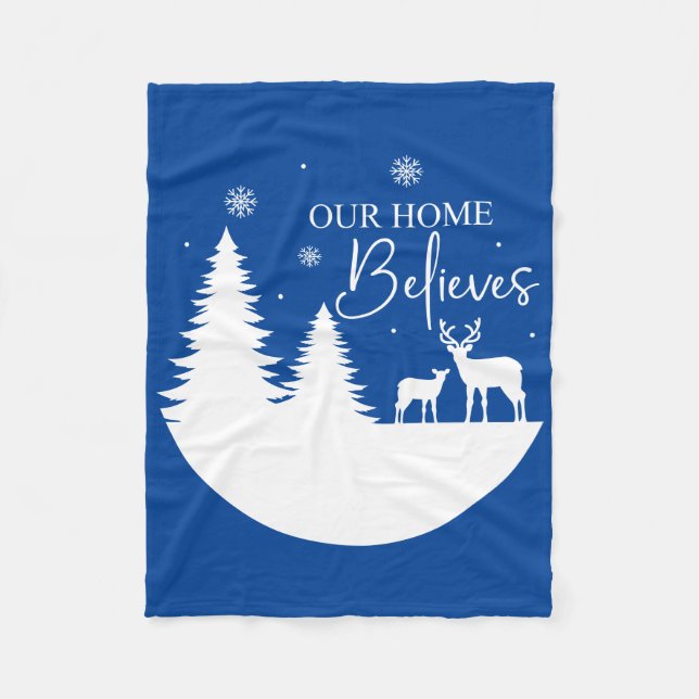 Cobertor De Velo Nossa Casa Acredita (Frente)