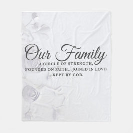 Cobertor De Velo Nossa Família