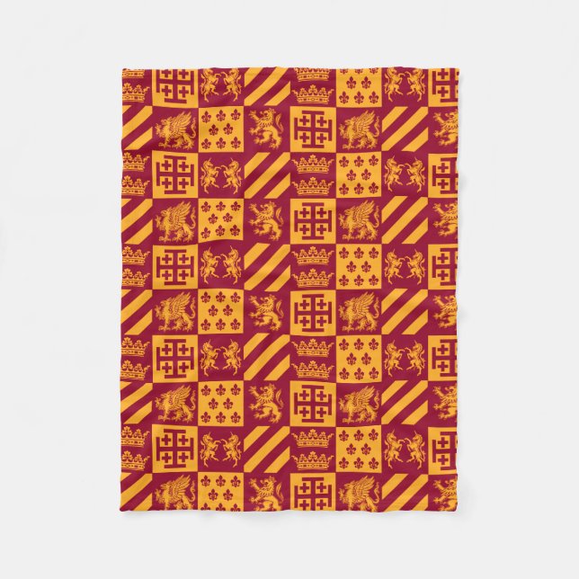 Cobertor De Velo Nossa família real (Frente)