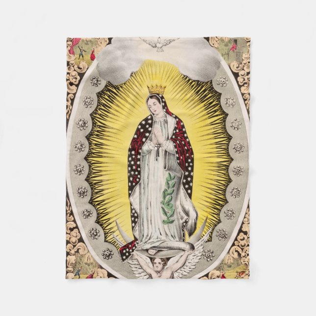 Cobertor De Velo Nossa Senhora de Guadalupe (Frente)