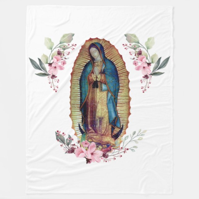 Cobertor De Velo Nossa Senhora de Guadalupe, Nuestra Señora de Guad (Frente)