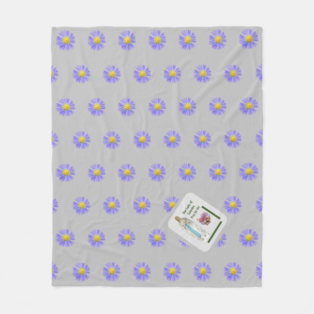 Cobertor De Velo Nossa Senhora de Lourdes (Frente)