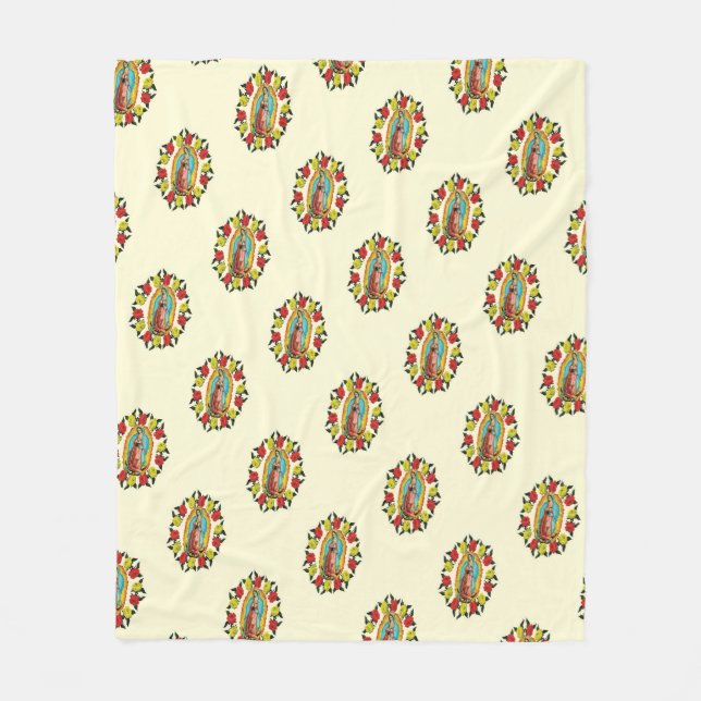 Cobertor De Velo Nossa Senhora Guadalupe Virgem Maria Católica Méxi (Frente)