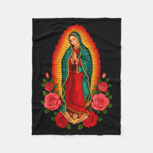 Cobertor De Velo Nossa Senhora Virgen De Guadalupe Santa Virgem Mar