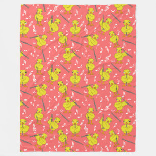 Cobertor De Velo Notas de Música Clarinet Pintinho Clarinets