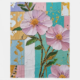 Cobertor De Velo Notebook Floral Delight