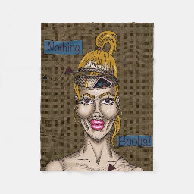 Cobertor De Velo Nothing (Frente)