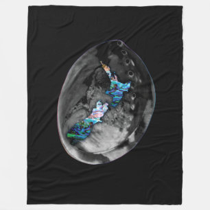 COBERTOR DE VELO NOVA ZEALAND KIWI MAP PAUA SHELL