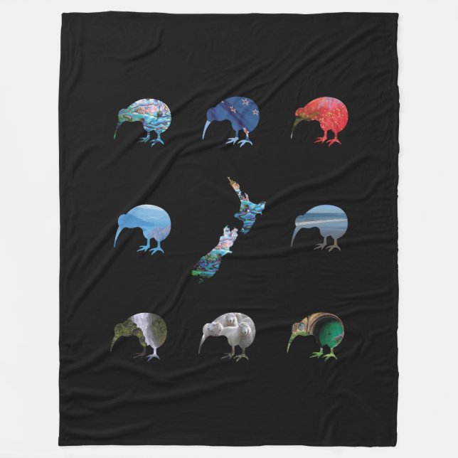 COBERTOR DE VELO NOVA ZEALAND KIWIS (Frente)