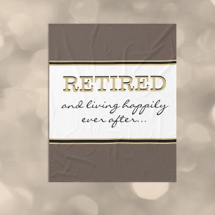 Cobertor De Velo Novidade divertida - Presente para aposentadoria