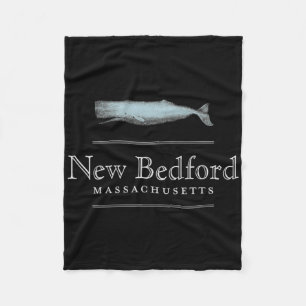Cobertor De Velo Novo Design de Baleia Vintage Bedford Massachusett