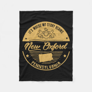 Cobertor De Velo Novo Oxford Pennsylvania É Onde Minha História Com
