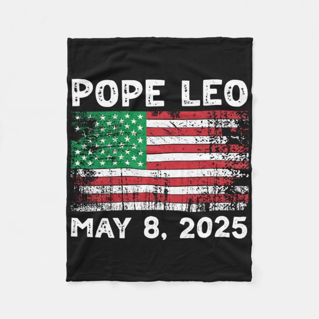 Cobertor De Velo Novo Papa Leo (Frente)