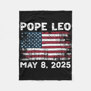 Cobertor De Velo Novo Papa Leo Us Papa Leo Americano