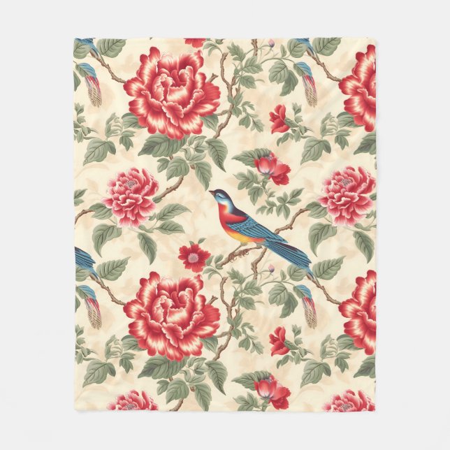 Cobertor De Velo Noz-beige-chinoiserie (Frente)
