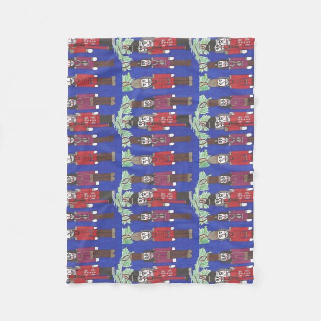 Cobertor De Velo Nozes de Natal (Frente)