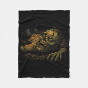 Cobertor De Velo Npc Zumbi Teag - Meme engraçado de Halloween para