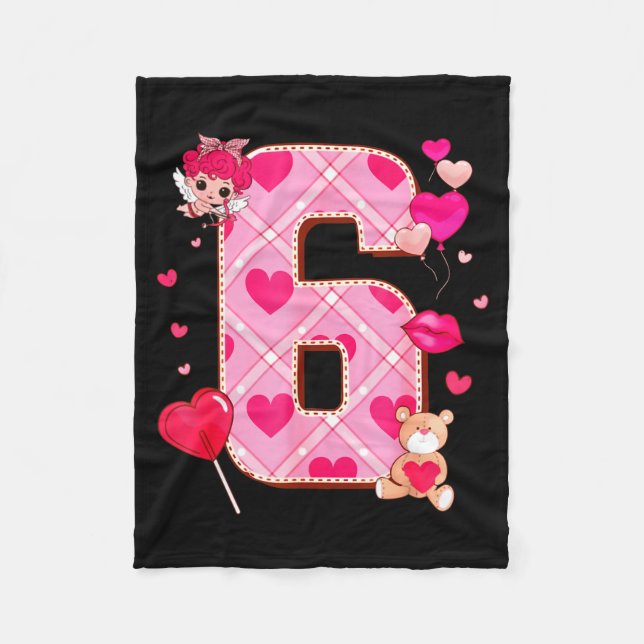 Cobertor De Velo Number 6 Matching 67 Meme 6 7 Couple Matching Vale (Frente)