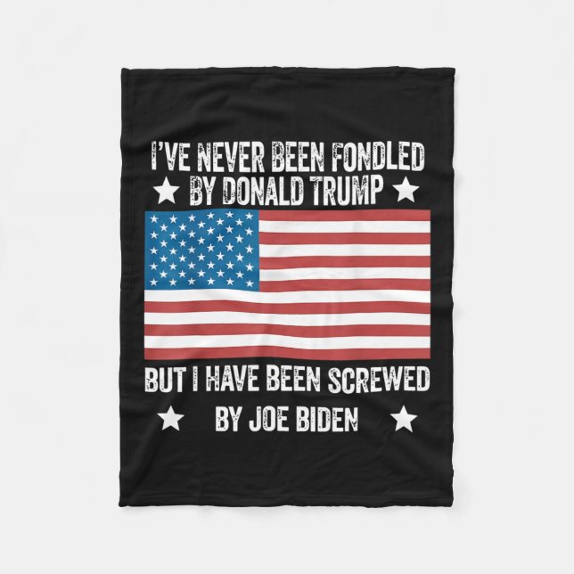 Cobertor De Velo Nunca Foi Conseguido Por Donald Trump Mas Fodido P (Frente)