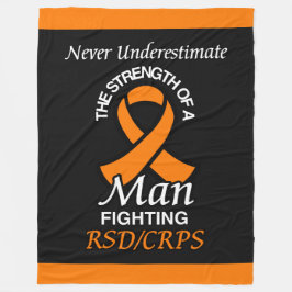 Cobertor De Velo Nunca Subestimar/Fita/Homem...RSD/CRPS