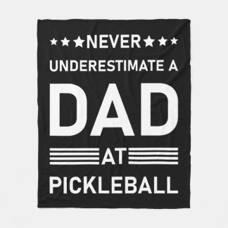 Cobertor De Velo Nunca subestime um Pai no Pickleball