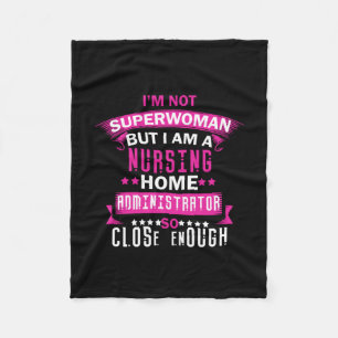 Cobertor De Velo Nurse Gift I Am Not Superwoman