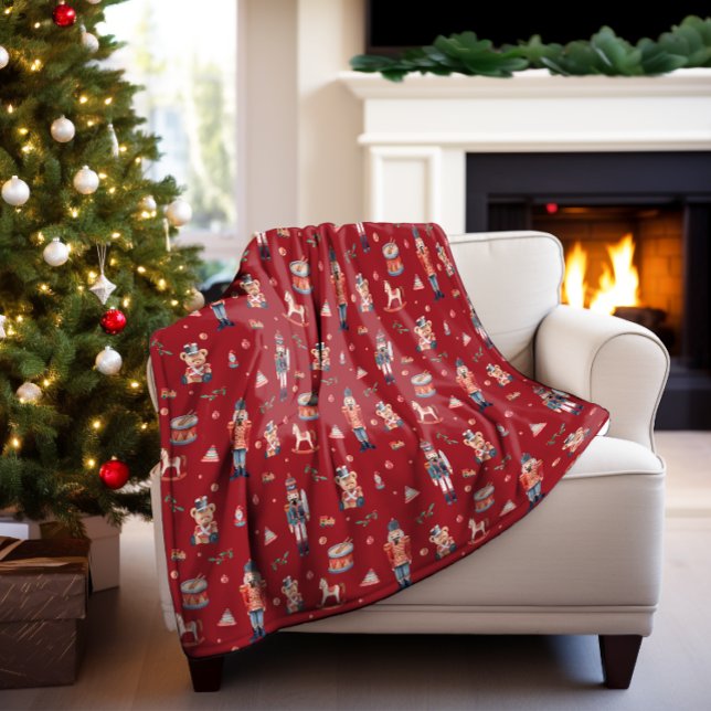 Cobertor De Velo Nutcracker (Nutcracker Fleece Blanket
)