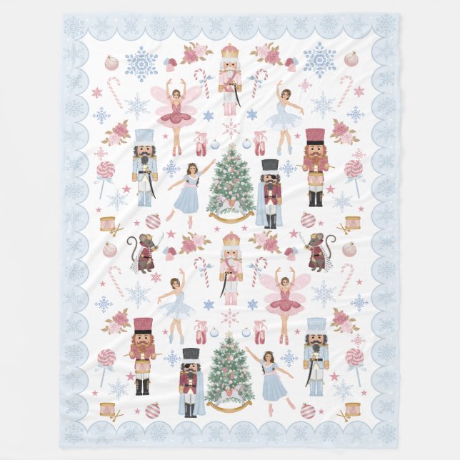 Cobertor De Velo Nutcracker Sweets Blanket (Frente)