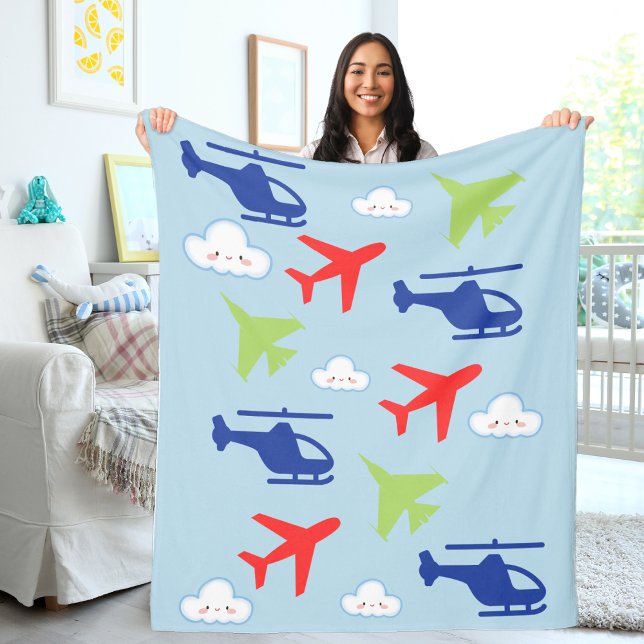 Cobertor De Velo Nuvem de avião, Viagem, Chá de fraldas, Aviação (Criador carregado)